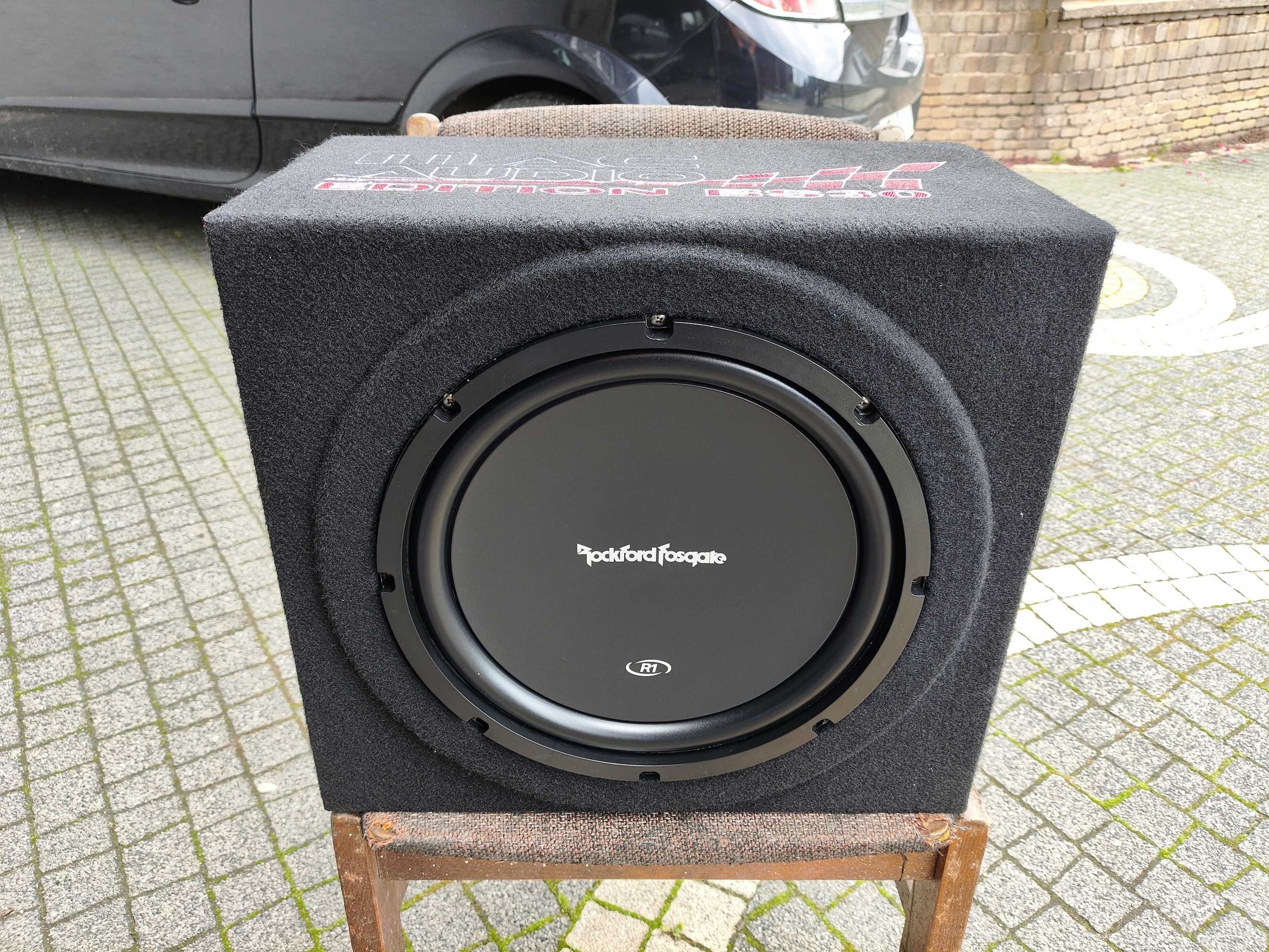 Skrzynia basowa bassowa tuba Rockford Fosgate Prime R1S412, Wysdarmowa