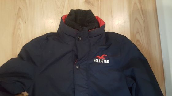 Hollister- sliczna kurtka-m na polarze