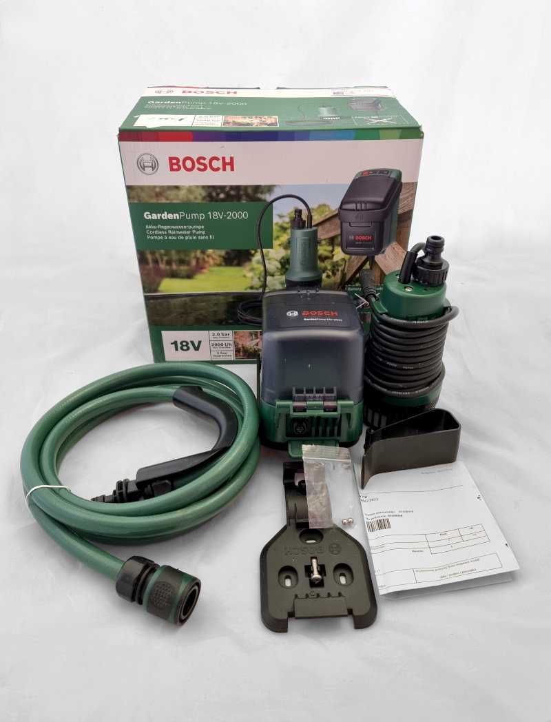Pompa ogrodowa Bosch GardenPump 18V-2000