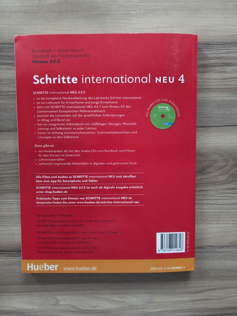 Schritte International 4 A2.2 podręcznik i ćwiczenia