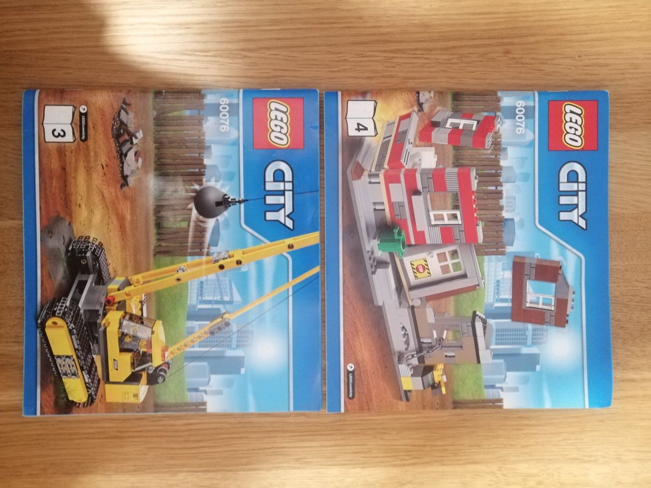 Klocki Lego City 60076 wielka rozbiórka dźwig budynek do rozbiórki