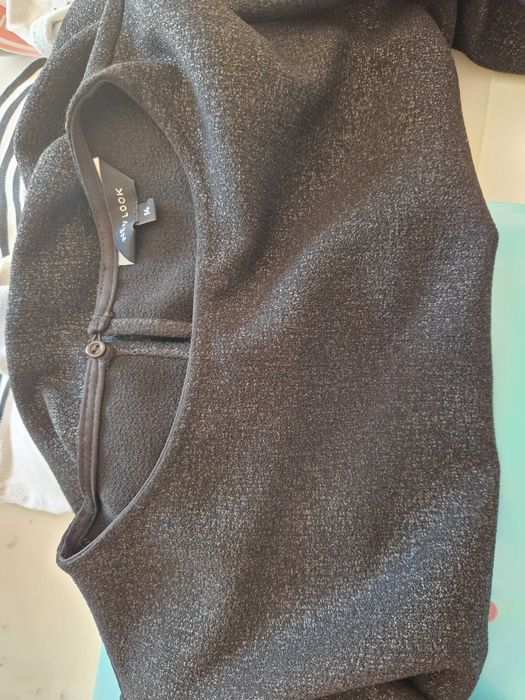 Czarna bluzka kapsułowa New Look rozmiar S/M