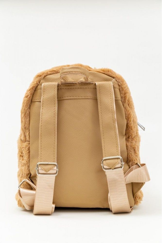 Дитячий рюкзак коричневого кольору