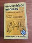 Livro "Curso de Linguística Geral", de Ferdinand de Saussure,  1978.