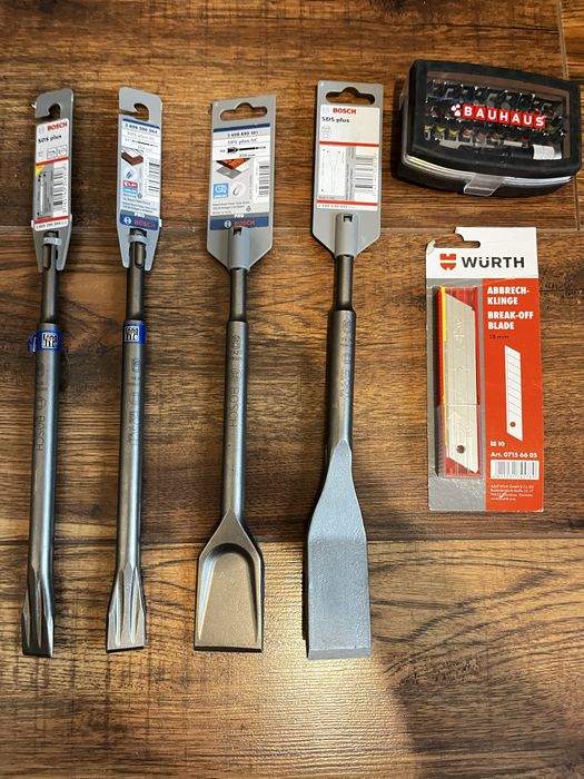 Wiertla Bosch SDS Plus i Hilti