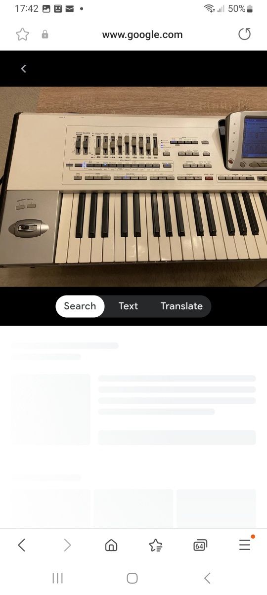 Venda de um teclado Korg PA2, muito limpo, em ótimo estado e com pouco