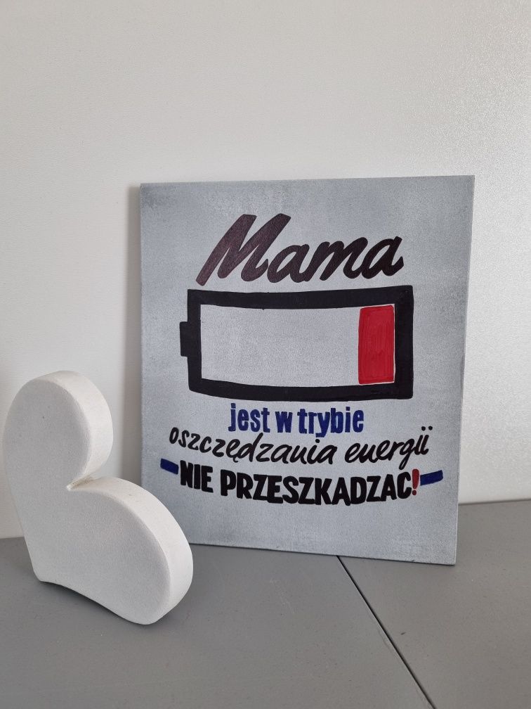 Dla mamy prezent tabliczka życzenia