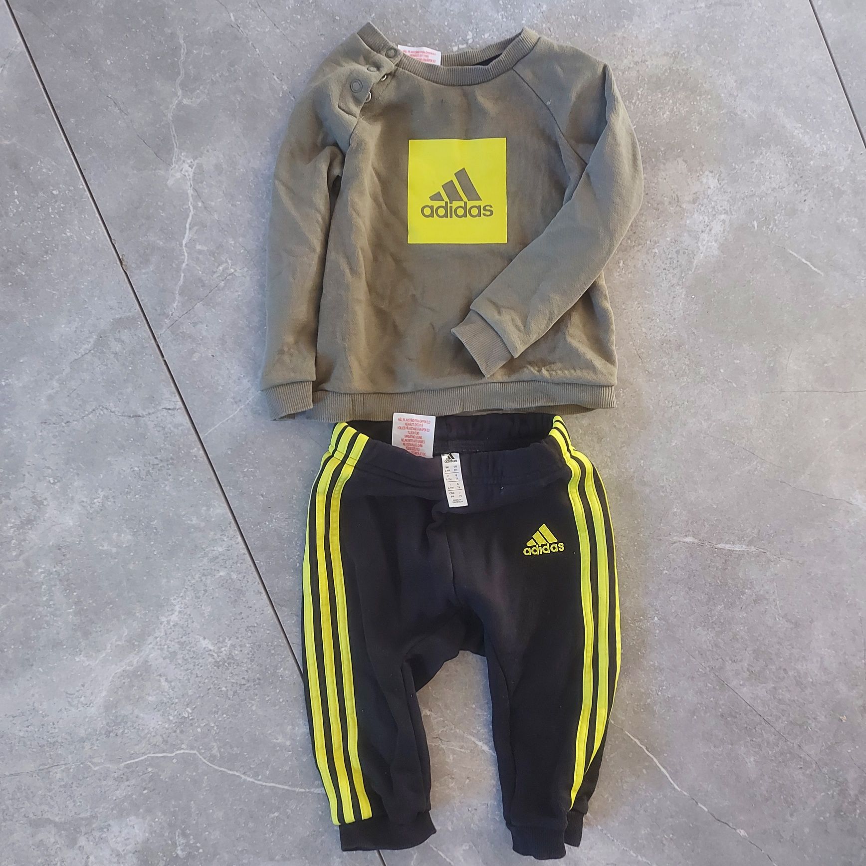 Adidas dres 6/9 mcy 74cm spodnie bluza Oryginał