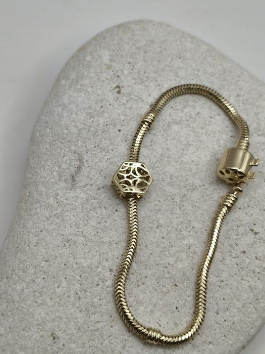 Złoty Charms Pr.585 Nowy Zapraszamy