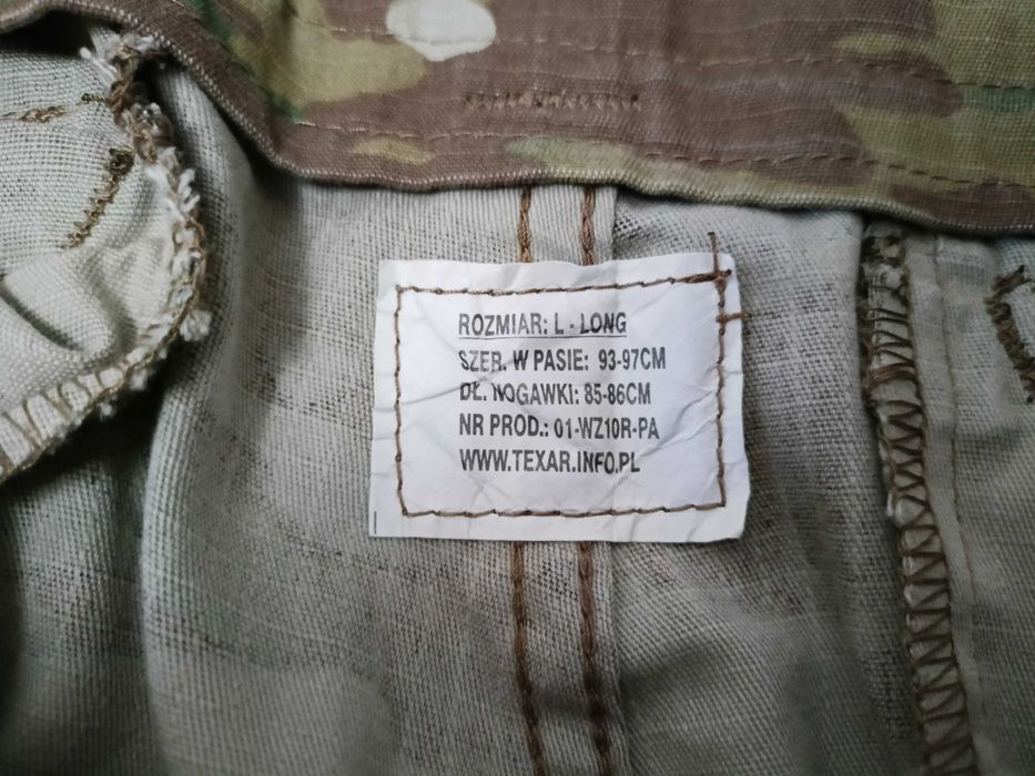 Mundur Wojskowy Polowy Taktyczny Multicam Texar WZ10