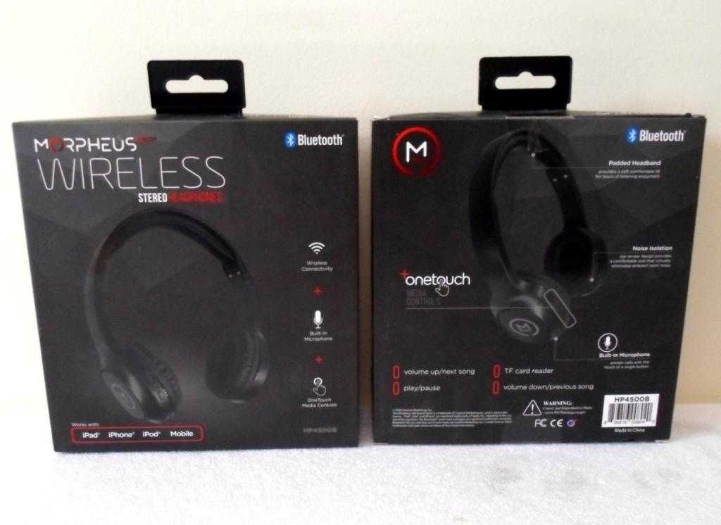 Брендові навушники MORPHEUS 360 HP4500B Wireless Stereo Headphones