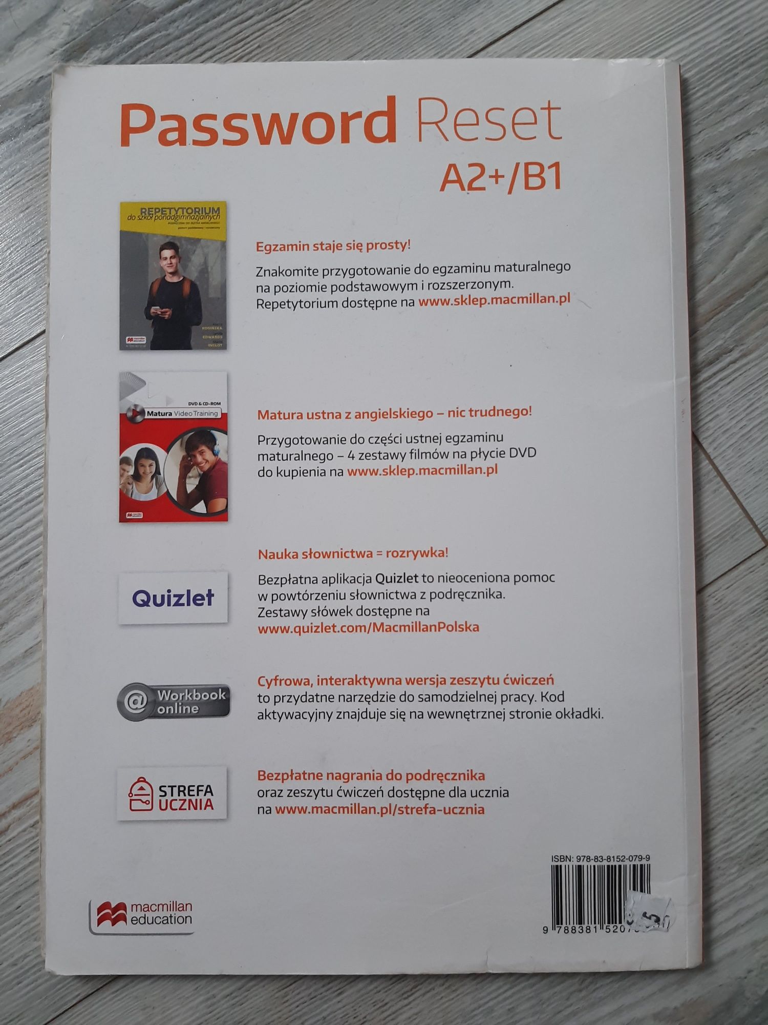 Ćwiczenia Password Reset A2+/B1
