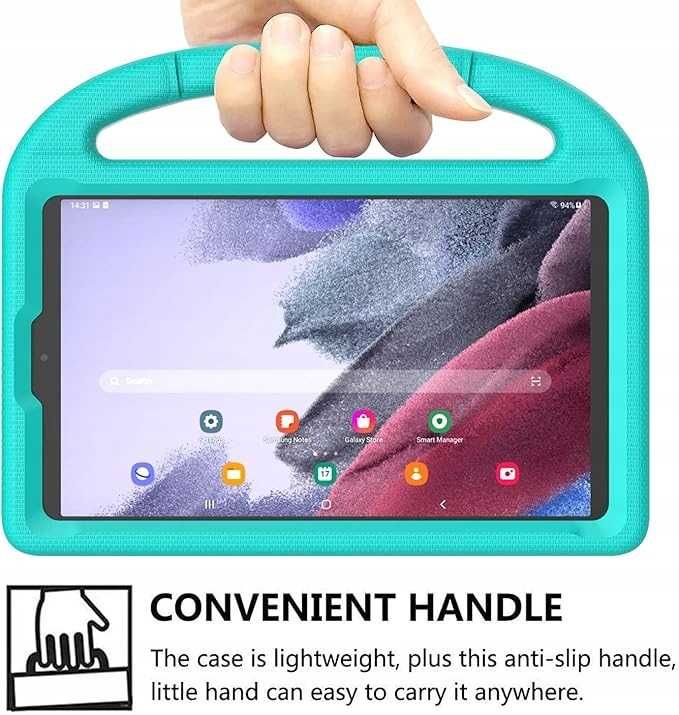Etui Samsung Galaxy Tab A7 Lite 8,7" 2021 TURKUSOWY SPIDER MAN