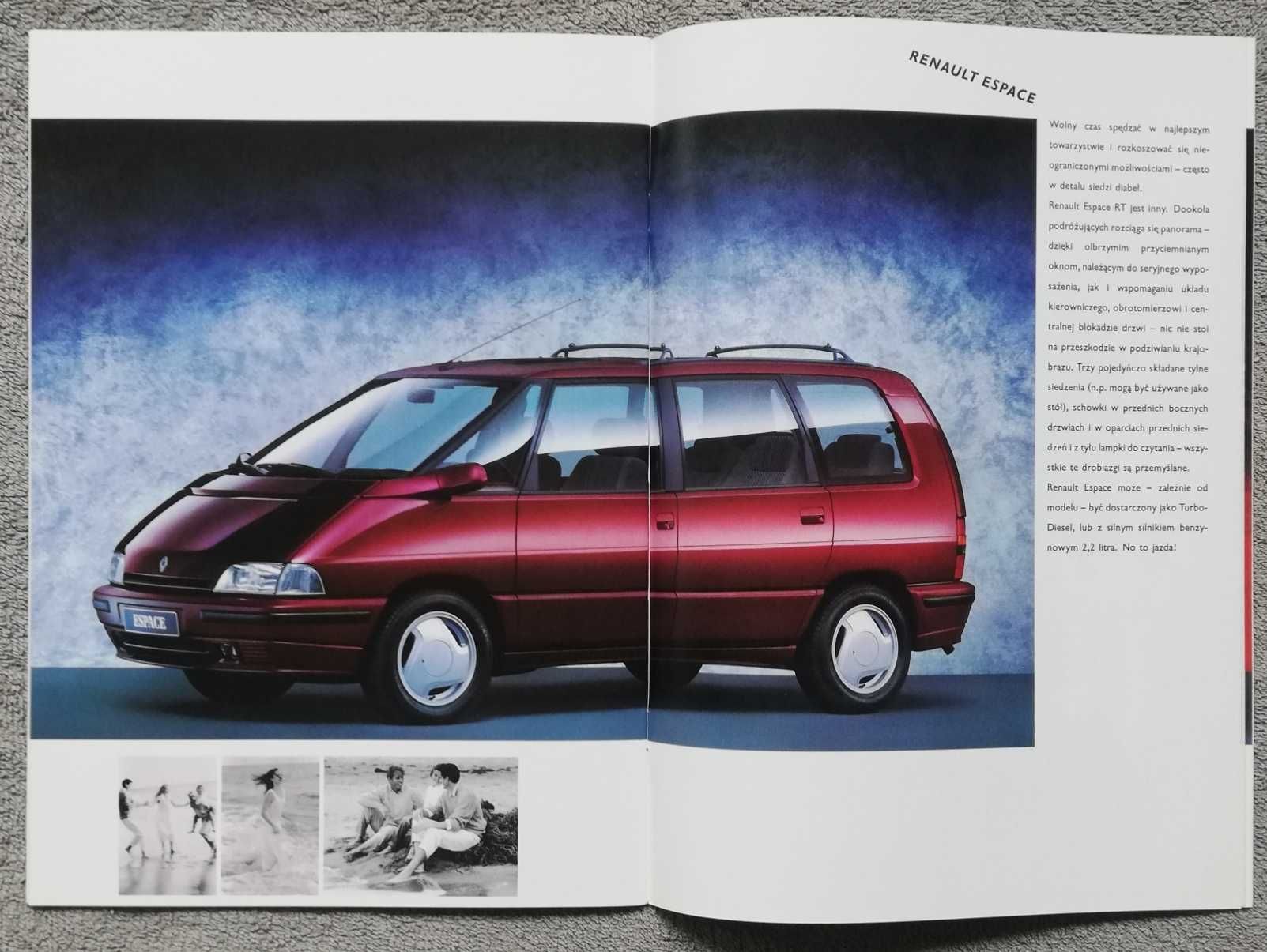 Prospekt Renault '92 j.polski