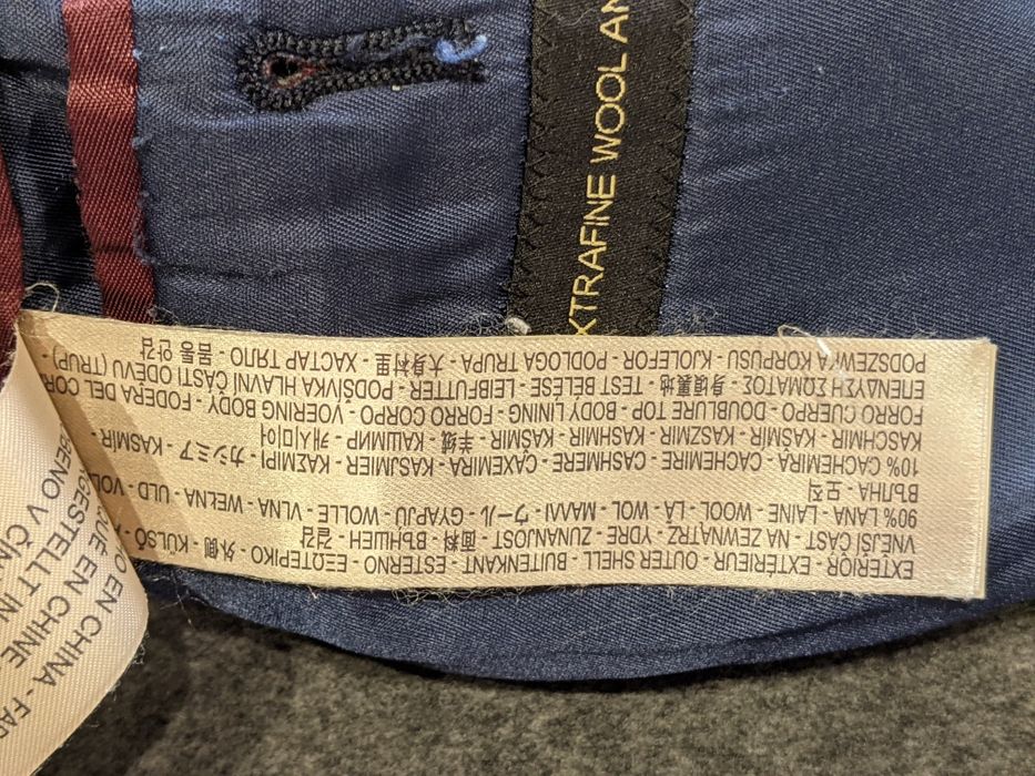 BLACK FRIDAY SALE! Пальто з вовни та кашеміру Massimo Dutti XL (54)