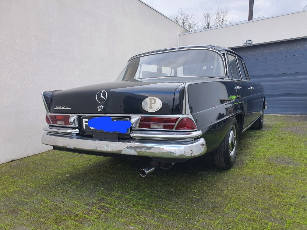 Mercedes w111 Rabo Peixe 230s (fintail)