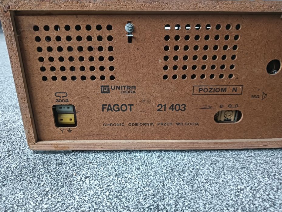 Radio Unitra Fagot DMT-310