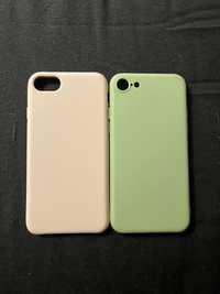 capas iphone 8 rosa e verde