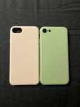 capas iphone 8 rosa e verde
