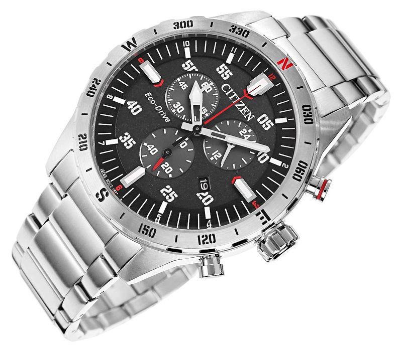 zegarek męski citizen eco-drive at2520-89e + box