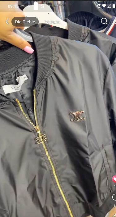 Kurtka celin  xl bomberka wiatrówka premium przejściowa damska logo