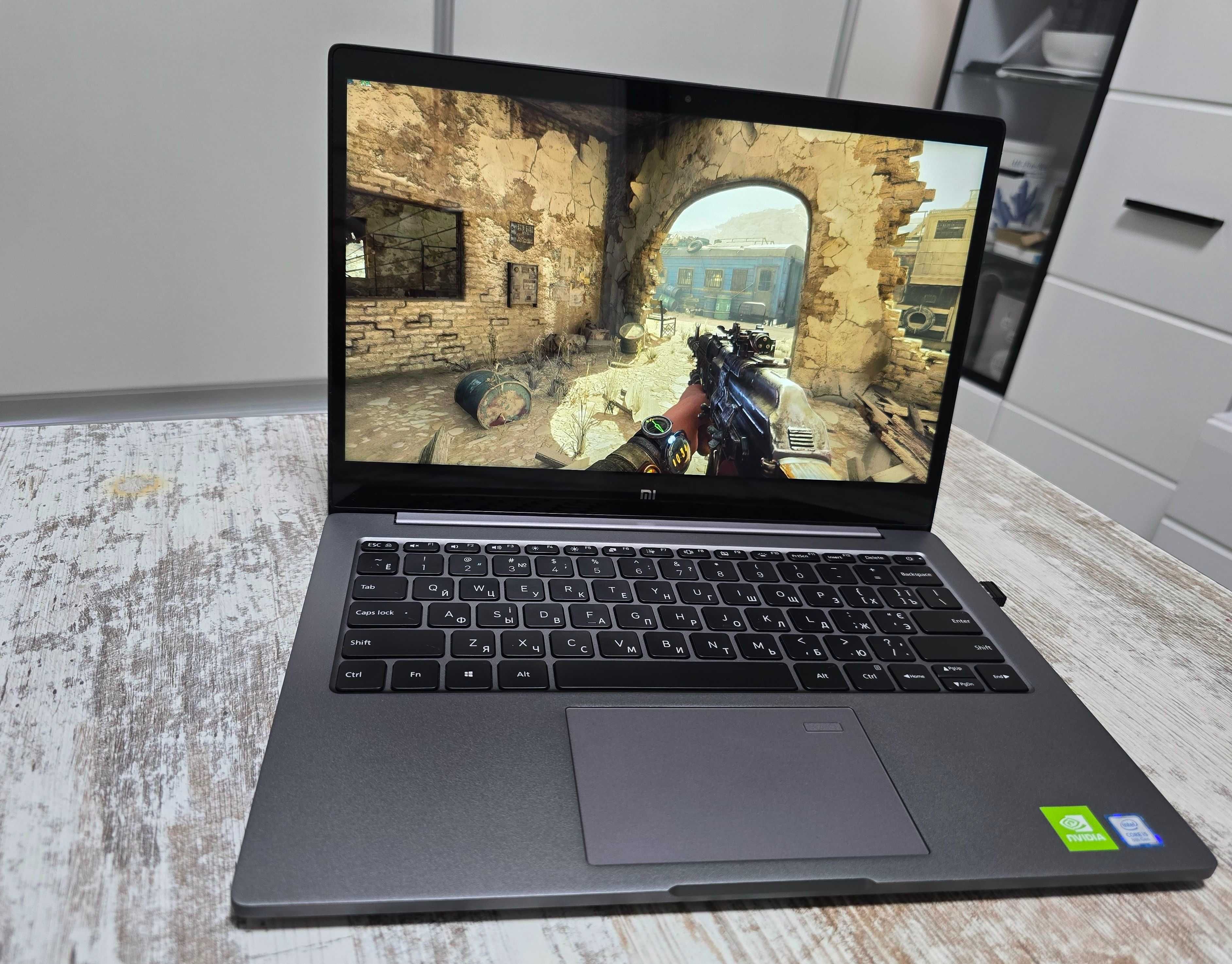 Игровой Xiaomi (Nvidia MX150/Core i5 8-gen/ 2шт SSD M2 +128GB+512GB)