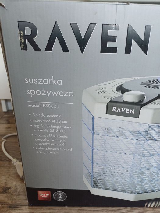 Suszarka spożywcza grzyby owoce jesień Raven