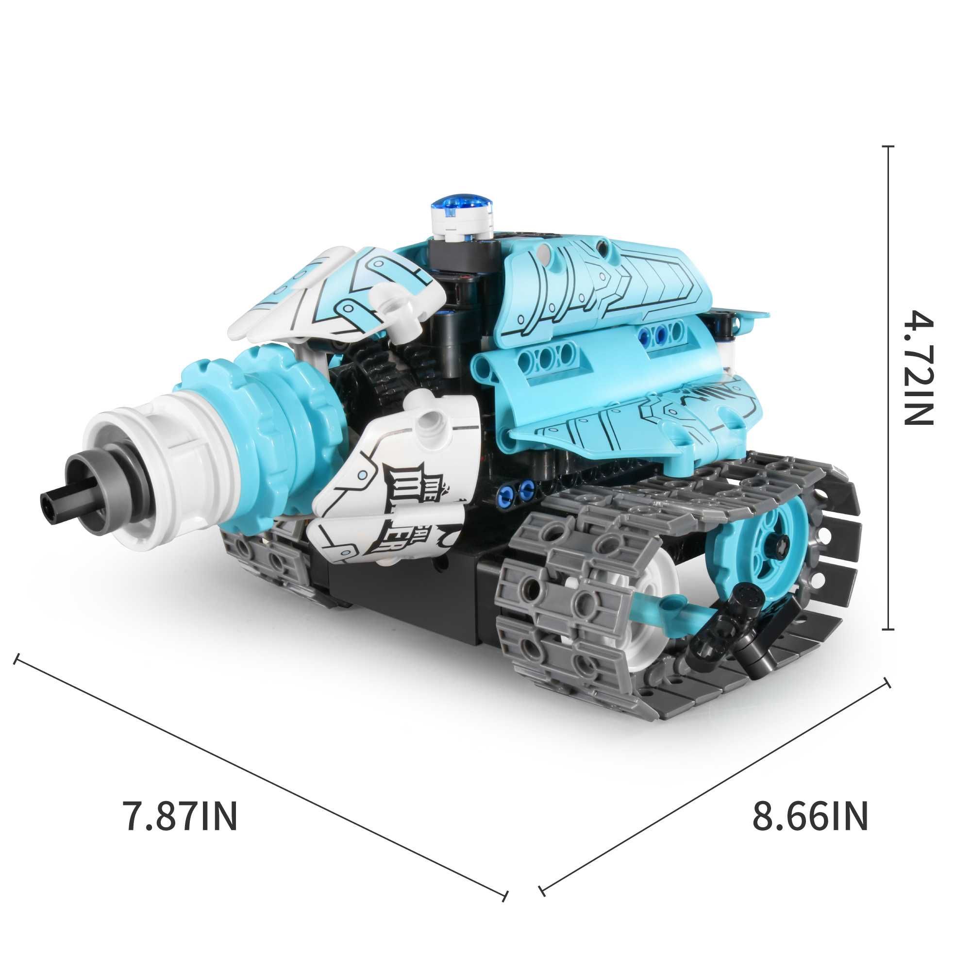 Klocki konstrukcyjne robot 3 w 1 r/c - 398 el