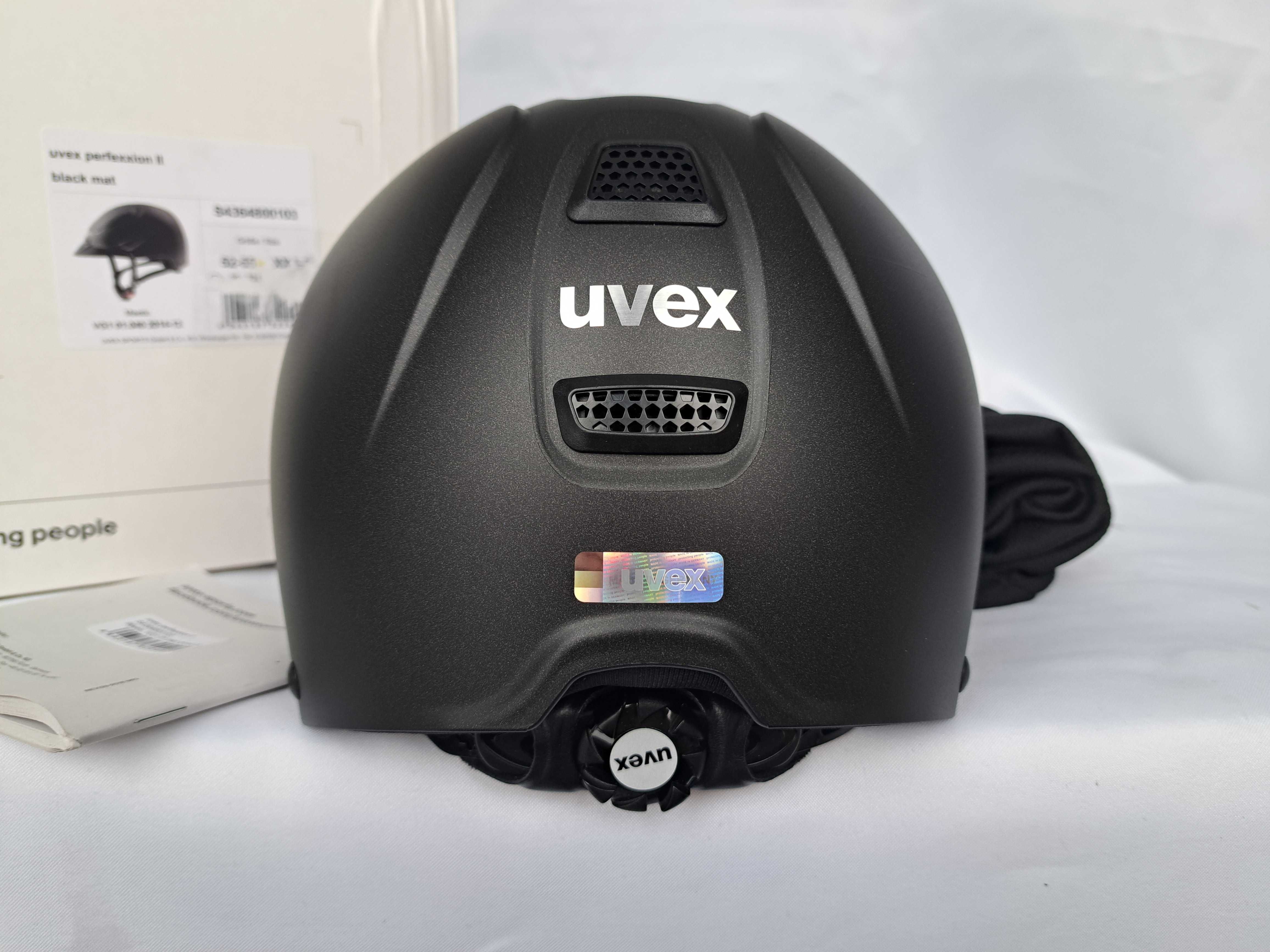 Kask jeździecki toczek Uvex Perfexxion II Black Matt XXS-S 52-55cm