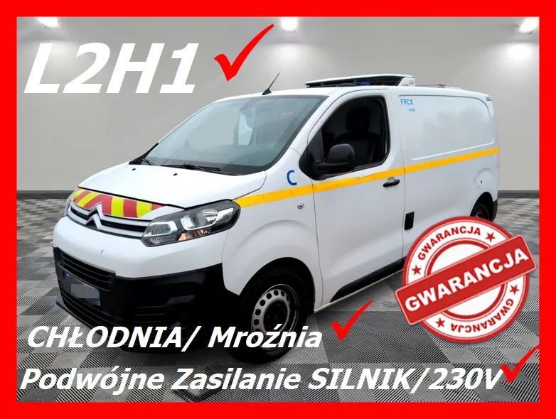 Citroën JUMPY  Chłodnia/Mroźnia L2 LONG Klima Podwójne Zasilanie SILNIK/230V //
