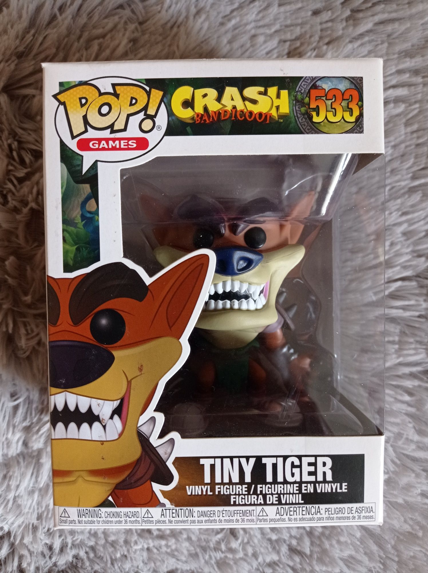 Funko POP Tiny Tiger / Crash Bandicoot