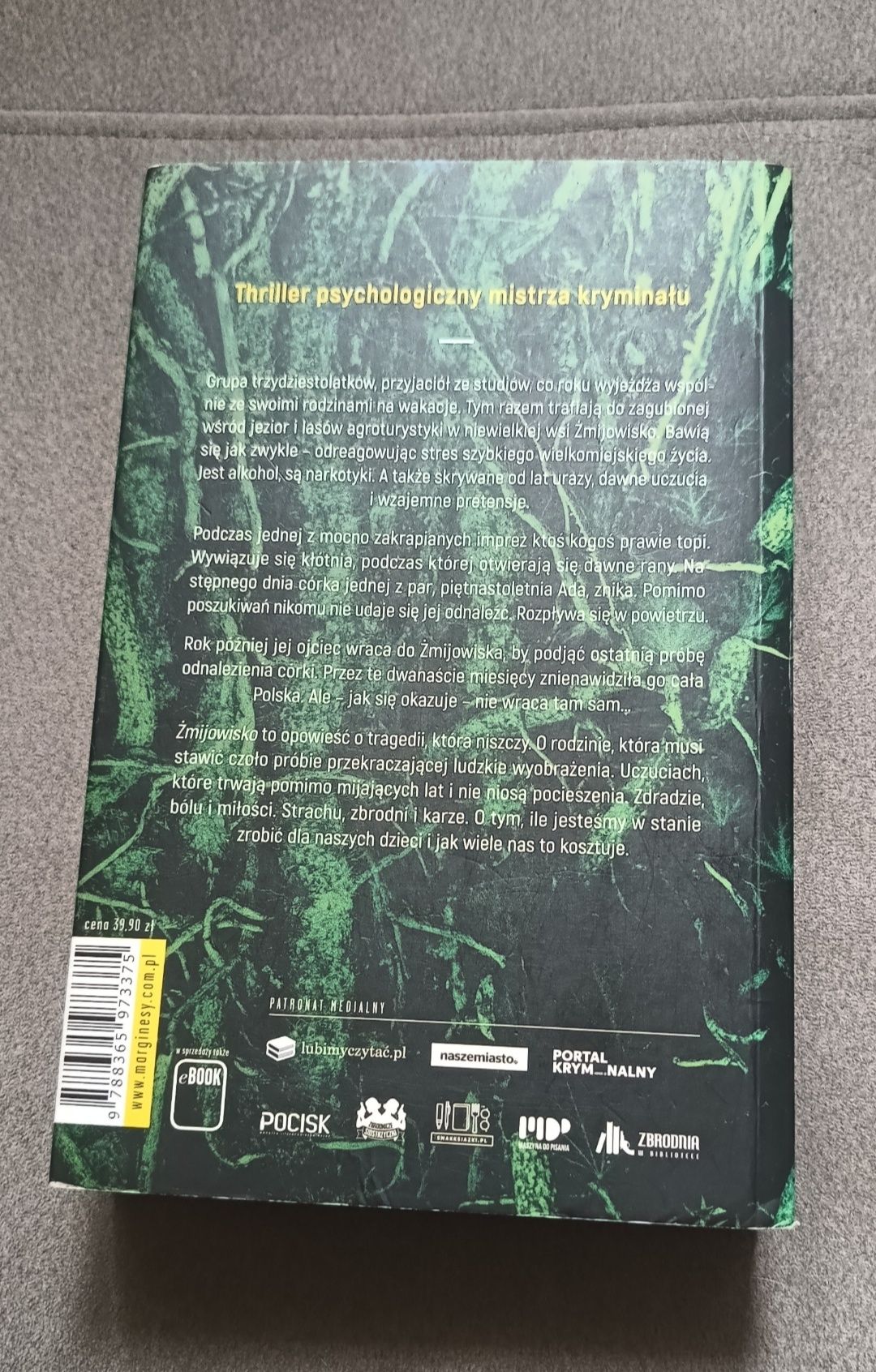 Książka Wojciech Chmielarz Żmijowisko