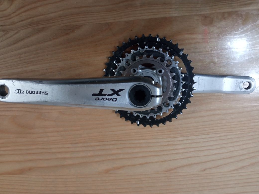 Korby Shimano deore XT fc M770 jak nowa i Race Face