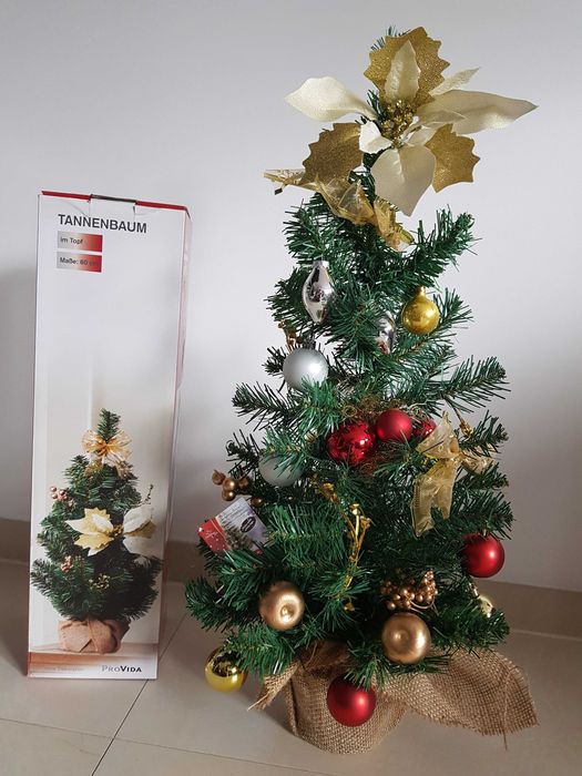 NOWA choinka z dekoracją wys. 60 cm