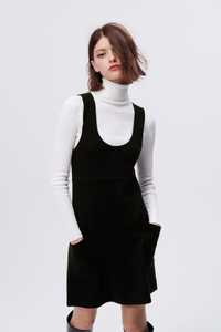 Трикотажна сукня / сарафан Zara Knit Pocket Dress 6873/107