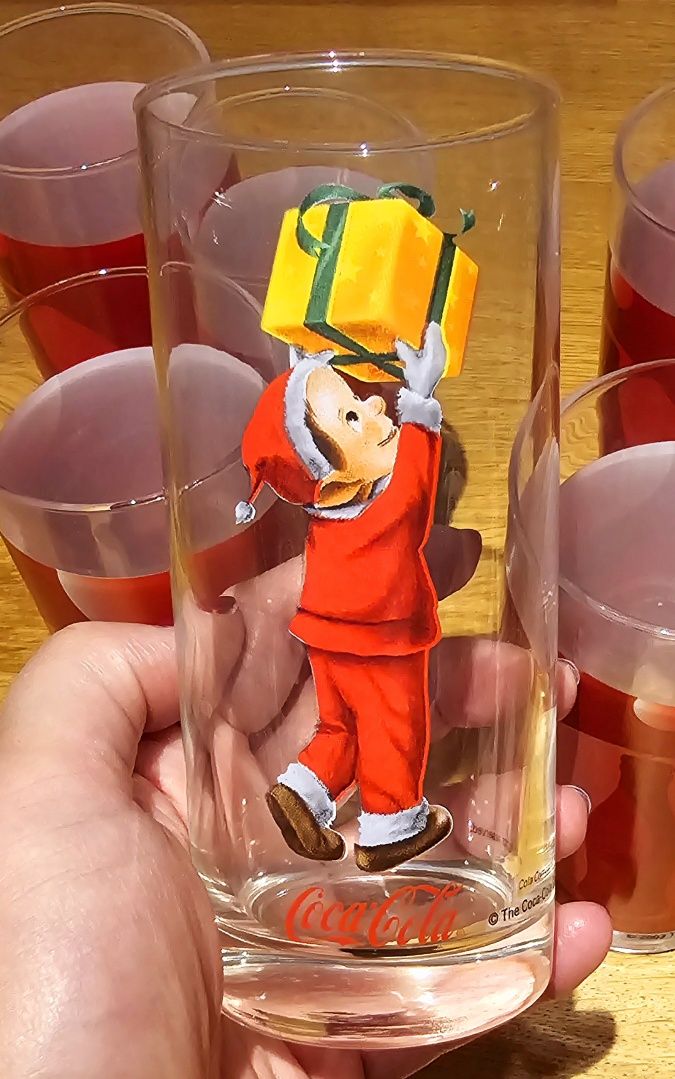 Coca Cola szklanki 8 sztuk