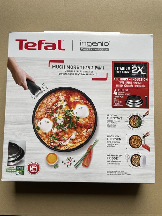 Zestaw patelni Tefal Ingenio 4 elementowy