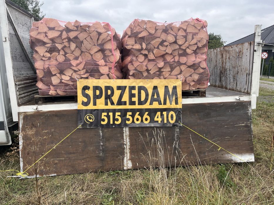 Drewno opałowe gałęziówka buk grab opał