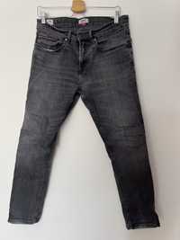 Tommy jeans genialne szare jeansy 31/32 mega zadbane