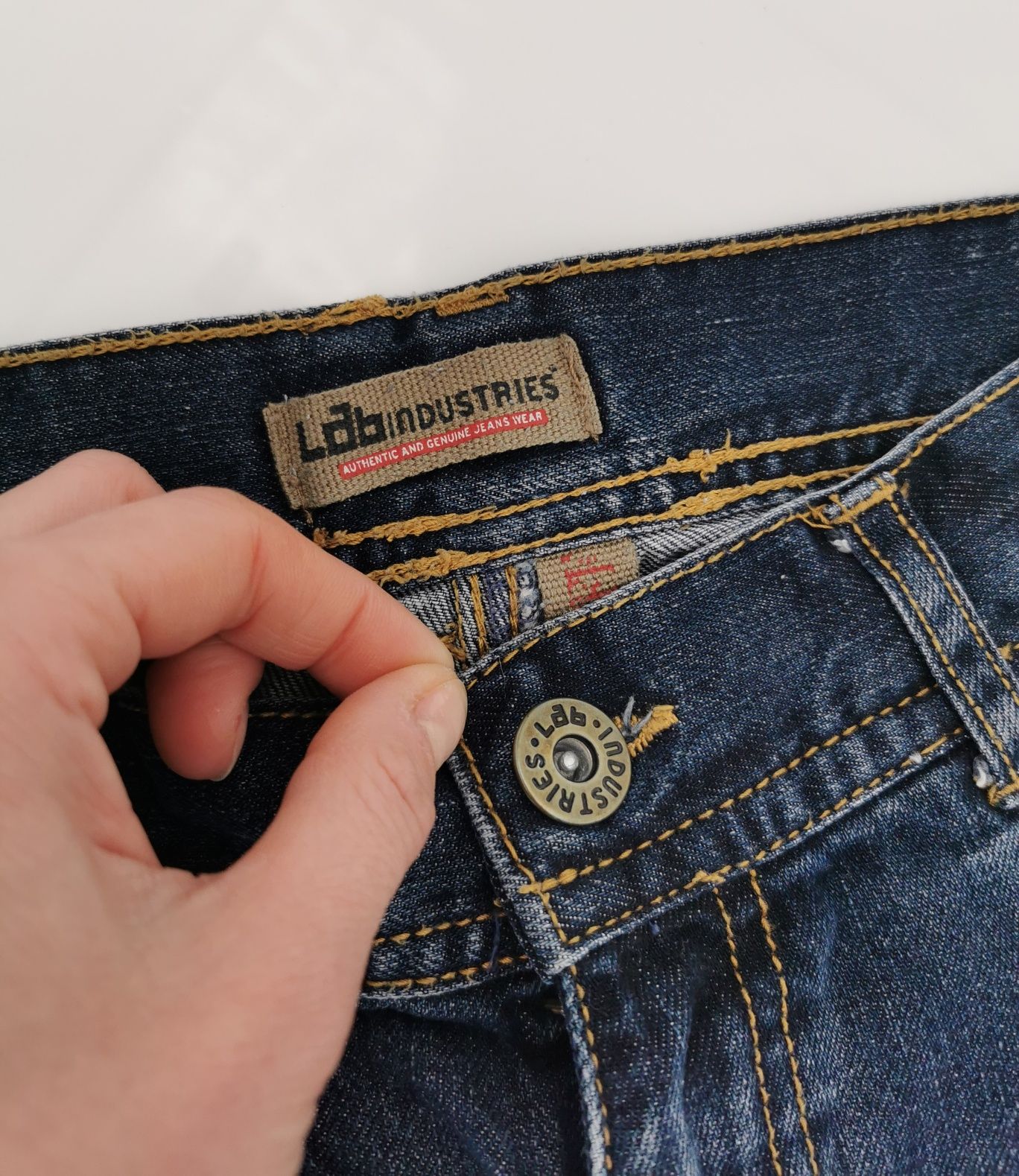 Spodnie jeans chłopięce rozm 164