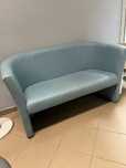 Sofa ekoskóra niebieska