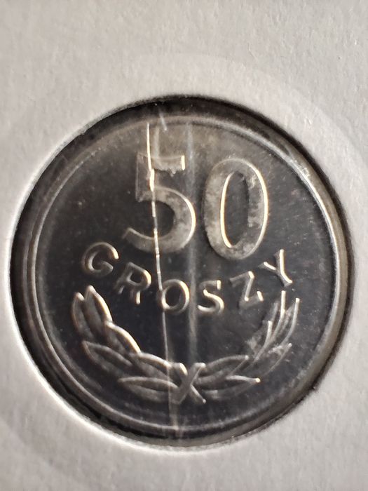 50 gr 1985r proof like rarytas bardzo rzadka moneta prl.