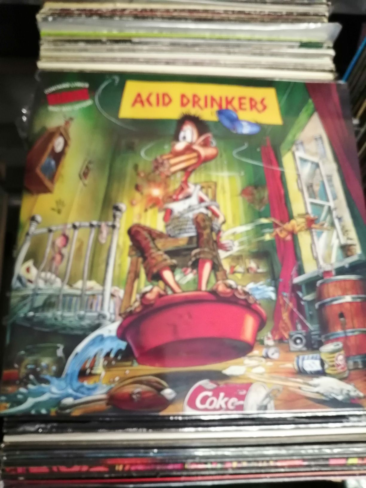 Płyta winylowa Acid Drinkers Are You A Rebel nowa folia zielony kokor