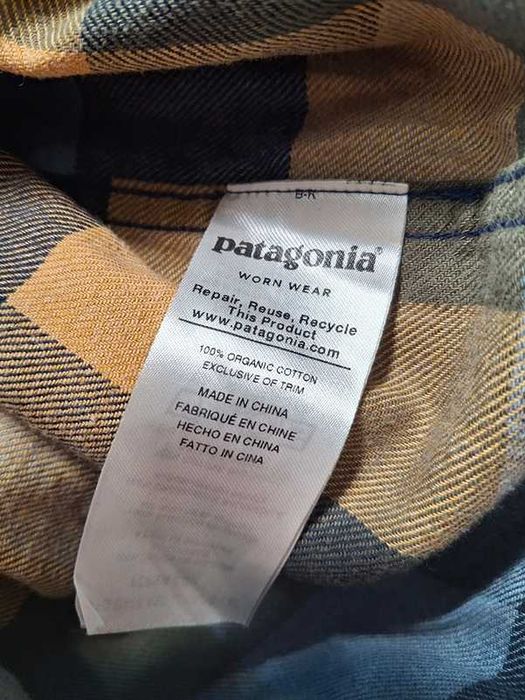 Patagonia Organic Cotton Koszula turystyczna męska XL