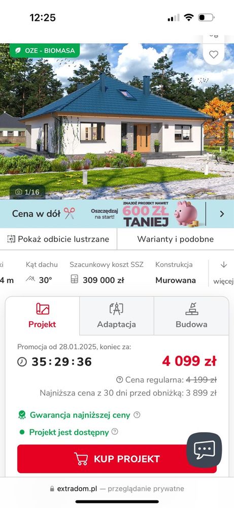 Projekt domu TRYTON 3