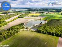 Grunt ze stawem-4,65ha-blisko jezior-gm.Uścimów