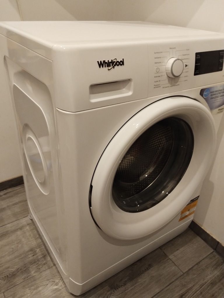 Pralka Whirlpool na części, silnik, koło pasowe Nidec