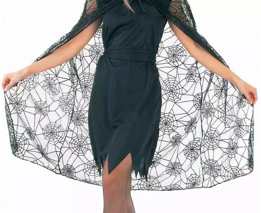 Peleryna z kapturem dla dorosłych Pajęczyna r.uniw. Godan