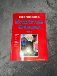 Livros Exercícios Estatística Aplicada Vol. 1 e Vol. 2