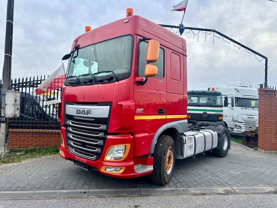 DAF XF 106 460 SpaceCab Standard most 2.80 Retarder Radar ACC Lodówka Odstępstwo 50t Sprowadzony